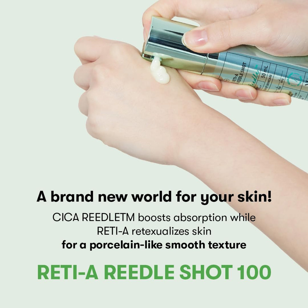 VT Cosmetics Reti-A Reedle Shot 100 – Retinol Vitamin A Microneedle Serum