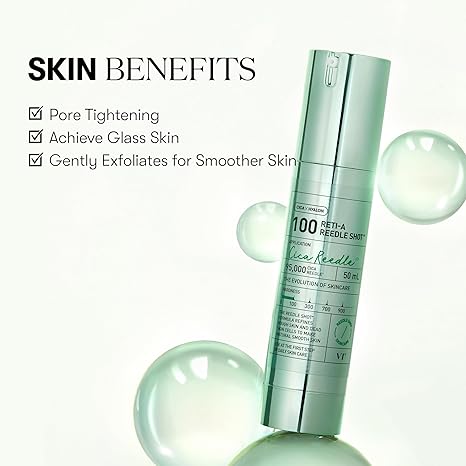 VT Cosmetics Reti-A Reedle Shot 100 – Retinol Vitamin A Microneedle Serum