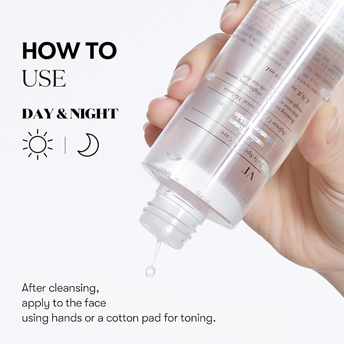 VT Cosmetics TX Toning Facial Toner – s Traneksamskom kiselinom i Niacinamidom