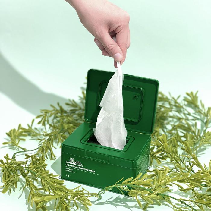 Vt Cosmetics Cica Daily Soothing Mask - 30 Sheets