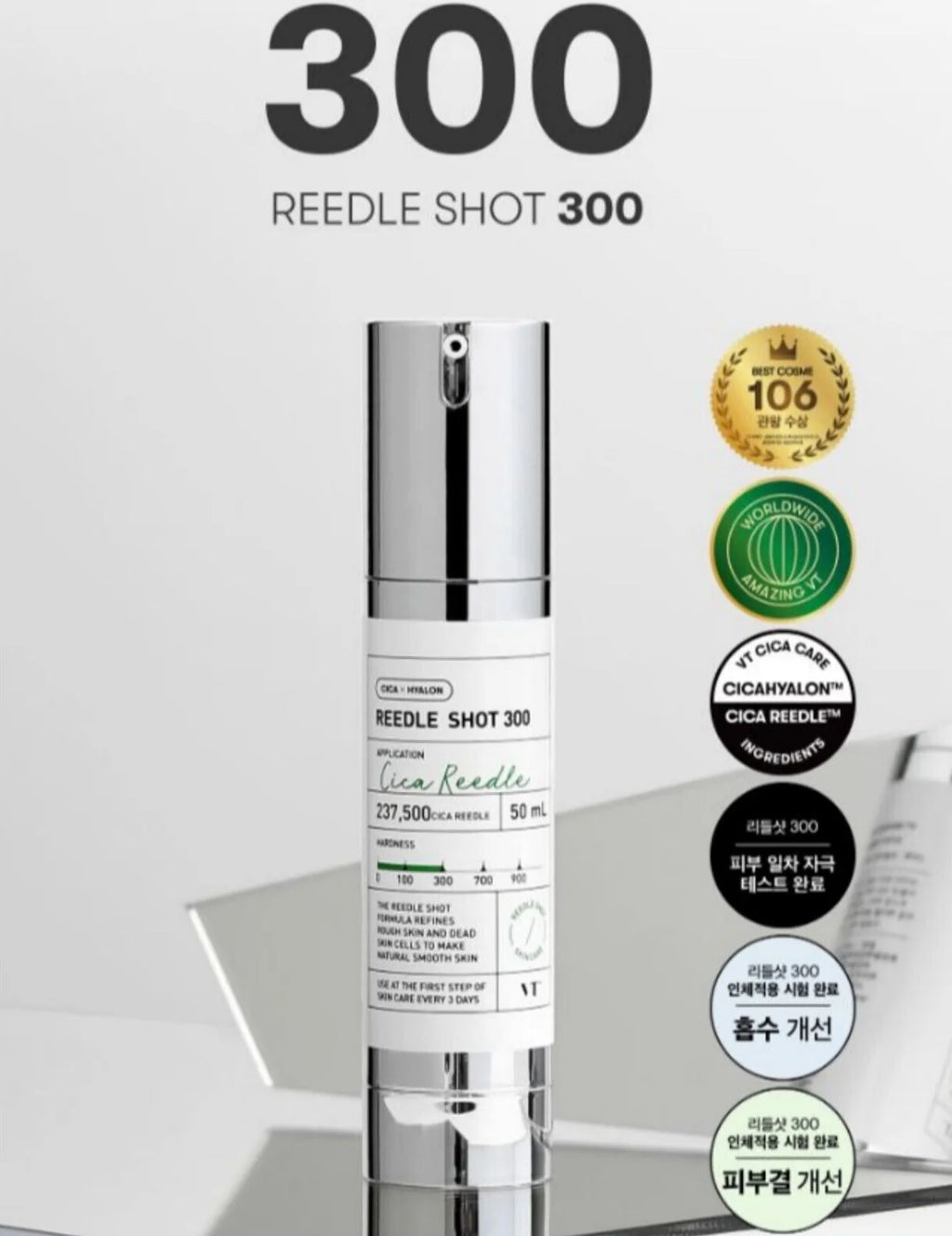 VT Cosmetics Reedle Shot 300 Booster for Skin Improvement 50ml